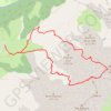 Trou de la Mouche en boucle par les combes du Grand Cret et de Paccaly (Aravis) GPS track, route, trail