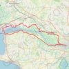 GPX Download: Boucle Canal de la Martinière – Ecluse triple des champs neufs au départ de La Basse-Indre - Saint-Herblain GPS track, route, trail