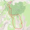 La boucle vallon Froid-Vallon d'Ane GPS track, route, trail