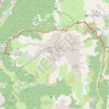 Lac du Prévourey - Col d'Ornon GPS track, route, trail