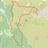 Courmes -Plateau de saint Barnabé - Village nègre GPS track, route, trail