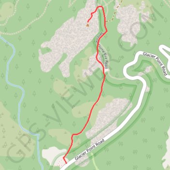 Sentinel Dome GPS track, route, trail