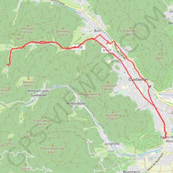 Tracé 20201215-000819 GPS track, route, trail