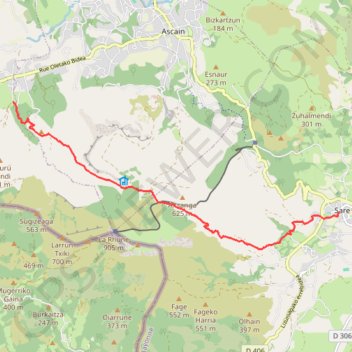 GR10 OLHETTE SARE GPS track, route, trail