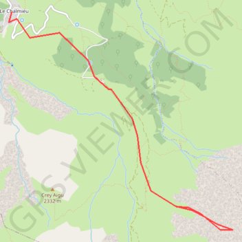 Montplat GPS track, route, trail