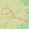 🚶 Trace boucle de la montagne Pelée Depuis Morne Rouge GPS track, route, trail