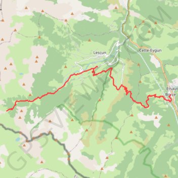 Traversée des Pyrénées - Étape 09 GPS track, route, trail