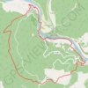 Bouzies Saint Cirq Lapopie GPS track, route, trail