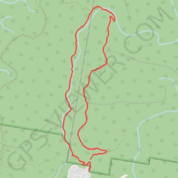 Blue Gum Swamp Track - Shaws Ridge Trail Trail GPS track, route, trail