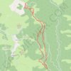 Rocher d'Hortzorrotz et Zelaihandi depuis le col de Meharoztegi GPS track, route, trail