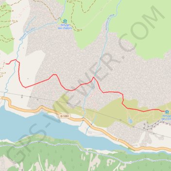 Étape 1 GPS track, route, trail