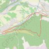 Les Mées - Malijai GPS track, route, trail