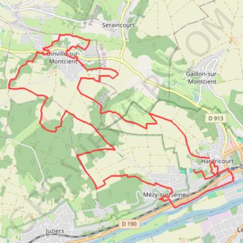 2022 Chocotrail - 24 km officiel GPS track, route, trail