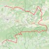 GR97 Randonnée de Saint-Saturnin-lès-Apt à Lourmarin (Vaucluse) GPS track, route, trail