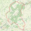 Tour du Pays d'Ouche (Eure) GPS track, route, trail
