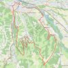 Circuit au Sud de Pau - Visite du Bois de Gelos GPS track, route, trail