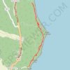 🚶 Trace de la Roche a Jacquot GPS track, route, trail