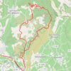 Le Rocher des Vierges - Rabieux GPS track, route, trail