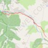 Route de saint christophe GPS track, route, trail