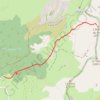 L'Oreille du Loup GPS track, route, trail