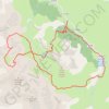 Col de Chaude Maison en Huit depuis le Bourgea (Queyras) GPS track, route, trail