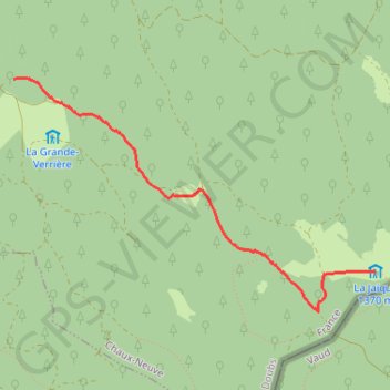 Refuge de la Jaique GPS track, route, trail