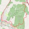 Specimen Gully, Pineys, Golden Point Res, Garfield Water Wheel, Chewton, Castlemaine, Botanic gardens walk GPS track, route, trail