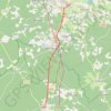 Compostelle - Voie de Vézelay en Gironde - Bazas - Captieux (Conseil Général) GPS track, route, trail