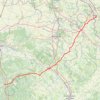De la Bourgogne à la Sologne - Sens à Nouan-le-Fuzelier GPS track, route, trail