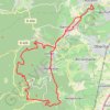 Saint Odile depuis Rosheim GPS track, route, trail