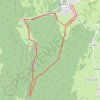 La croix du Nivolet GPS track, route, trail