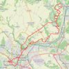 Jouy le Comte GPS track, route, trail