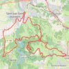 Rando Les Balades d'automne - Saint-Genest-Lerpt GPS track, route, trail