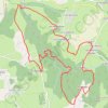 Les Pierrys (prés de Billom) GPS track, route, trail