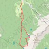 Le Clos de la Fure - Corrençon-en-Vercors GPS track, route, trail