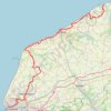 GR 21 : Du Havre à Veulettes-sur-Mer (Seine-Maritime) GPS track, route, trail