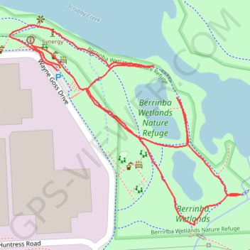 Berrinba Wetlands Nature Refuge GPS track, route, trail