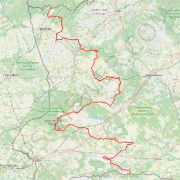 TET-Belarus-230614 GPS track, route, trail