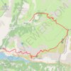 Mizoën-Besse GR50 et 54 GPS track, route, trail