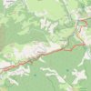 Tracé actuel: 22 AVR 2017 10:32 GPS track, route, trail