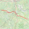 GR 6 : Des Eyzies-de-Tayac-Sireuil (Dordogne) à Lacapelle-Marival (Lot) GPS track, route, trail