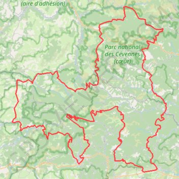 Challenge Tour du Mont Aigoual GPS track, route, trail