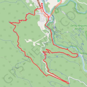 Derby Tracks - Long Shadows - Return to Sender GPS track, route, trail