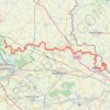 GR 128 De Wulverdinghe à Bailleul (Nord) (2021) GPS track, route, trail