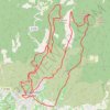 Saint Saturnin lès Apt GPS track, route, trail