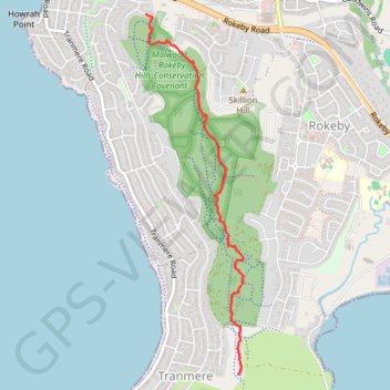 Droughty Ridgeline Trail North (Rokeby Hills) GPS track, route, trail