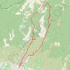 Saint Saturnin - Circuit des Aiguiers GPS track, route, trail