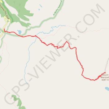 Mount Bierstadt GPS track, route, trail
