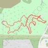 Hampton Hills MTB A, B, and C loops, multiband x2 GPS track, route, trail