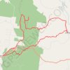 Linville Benarkin via Sandy Creek GPS track, route, trail